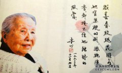 为什么冰心的孙子在他的墓碑上画了八个字，“