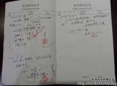 从麻黄塘综合征到白虎塘综合征的演变，“热寒