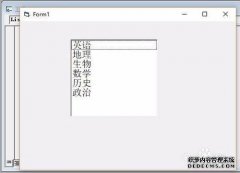 VB列表框中的以下（）错误。